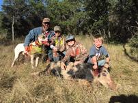 Four Person Hog Hunt with Dogs 202//151